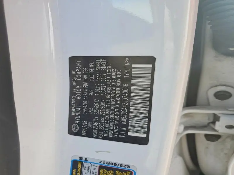 2018 HYUNDAI TUCSON SEL  