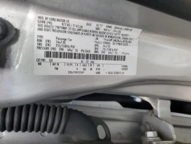 2018 FORD FOCUS SE  