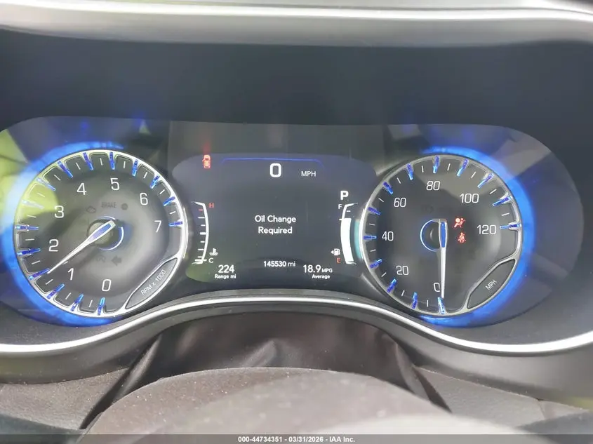 2017 CHRYSLER PACIFICA TOURING-L PLUS