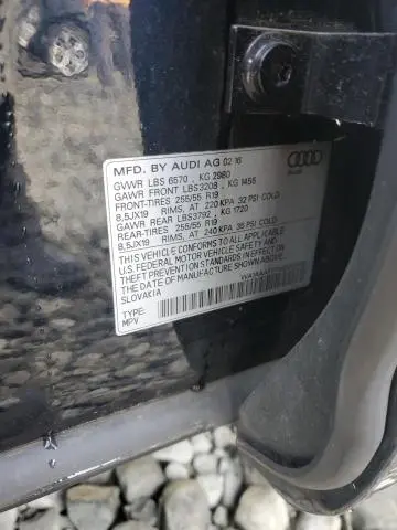 2017 AUDI Q7 PREMIUM  