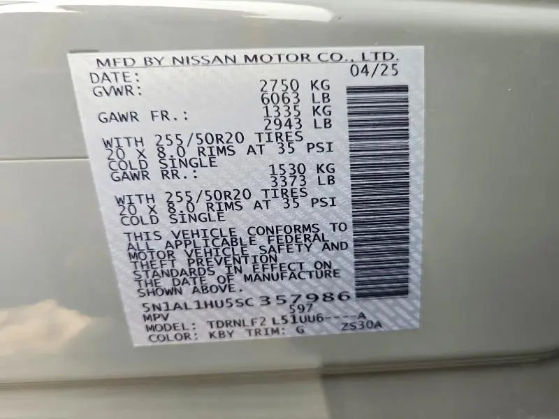 2025 INFINITI QX60 AUTOGRAPH  