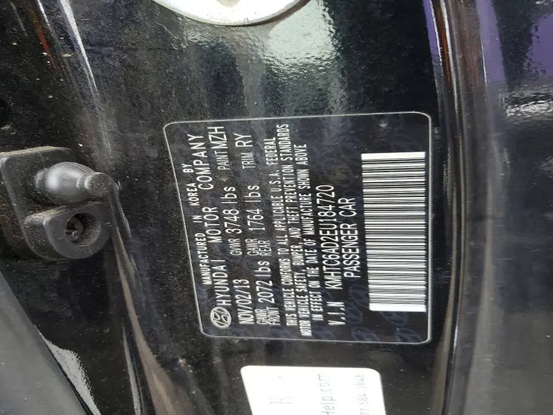 2014 HYUNDAI VELOSTER   