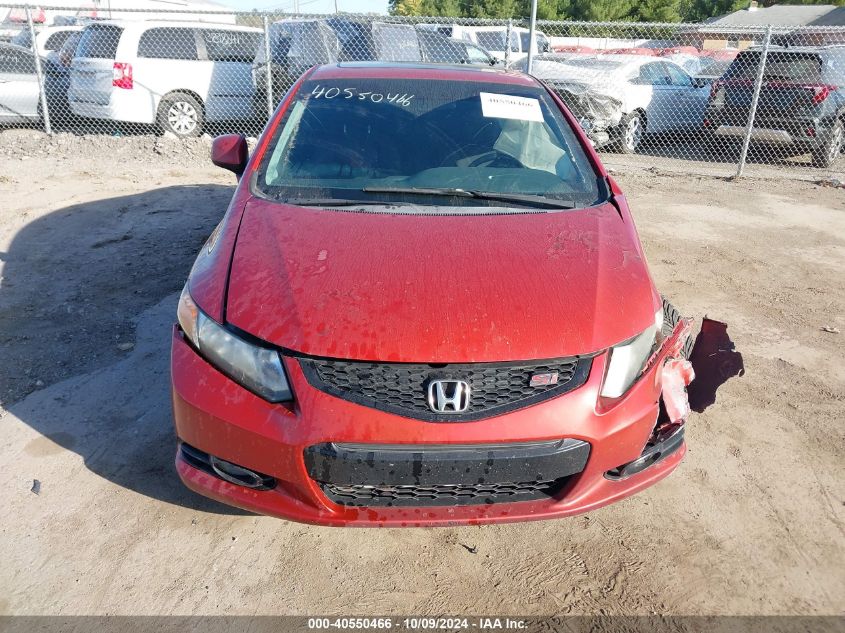 2012 HONDA CIVIC SI