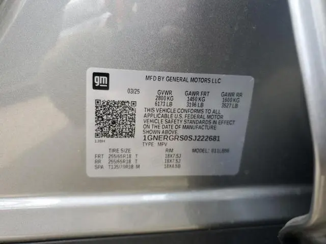 2025 CHEVROLET TRAVERSE LT  