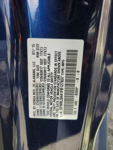 2015 HONDA ODYSSEY EX  
