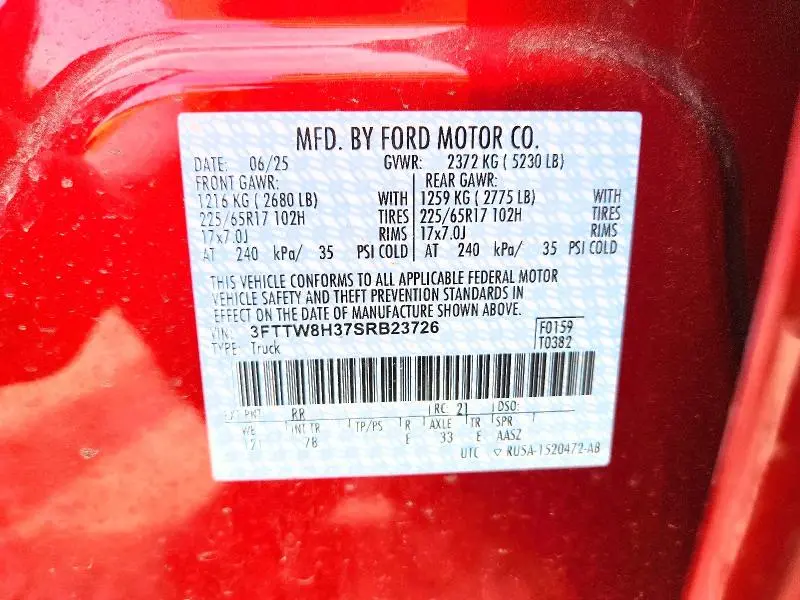 2025 FORD MAVERICK XLT  