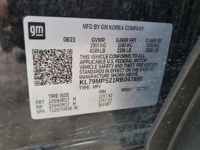 2024 CHEVROLET TRAILBLAZER LT  