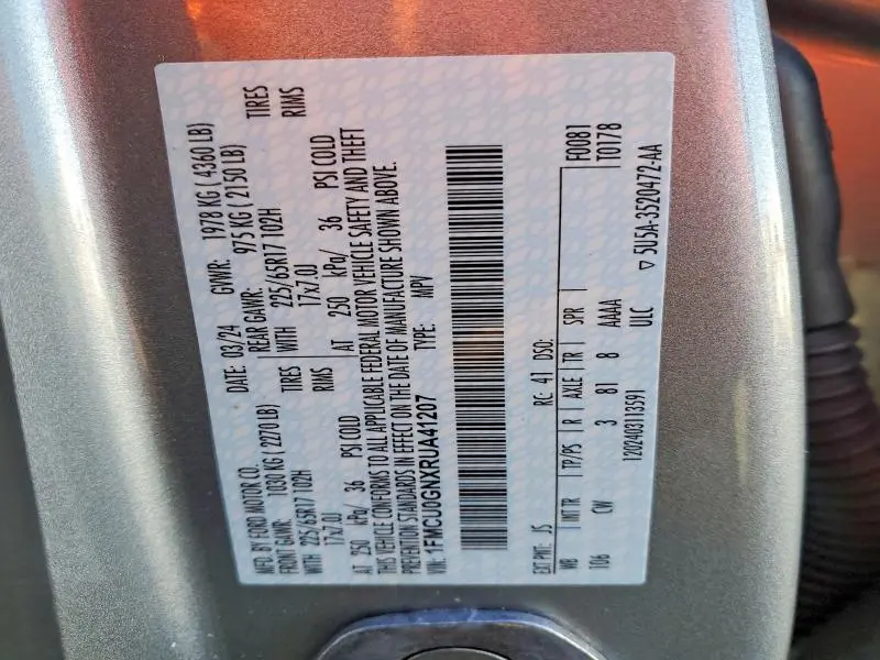 2024 FORD ESCAPE ACTIVE  