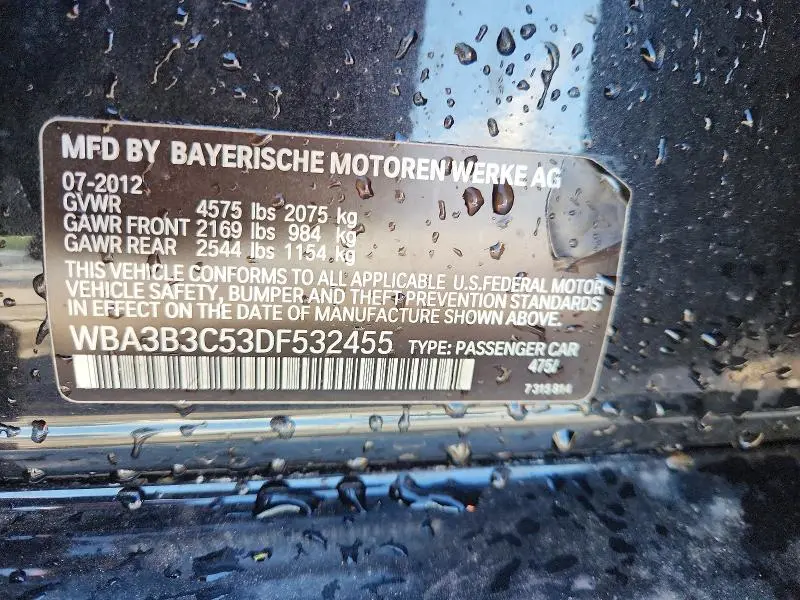 2013 BMW 328 XI  