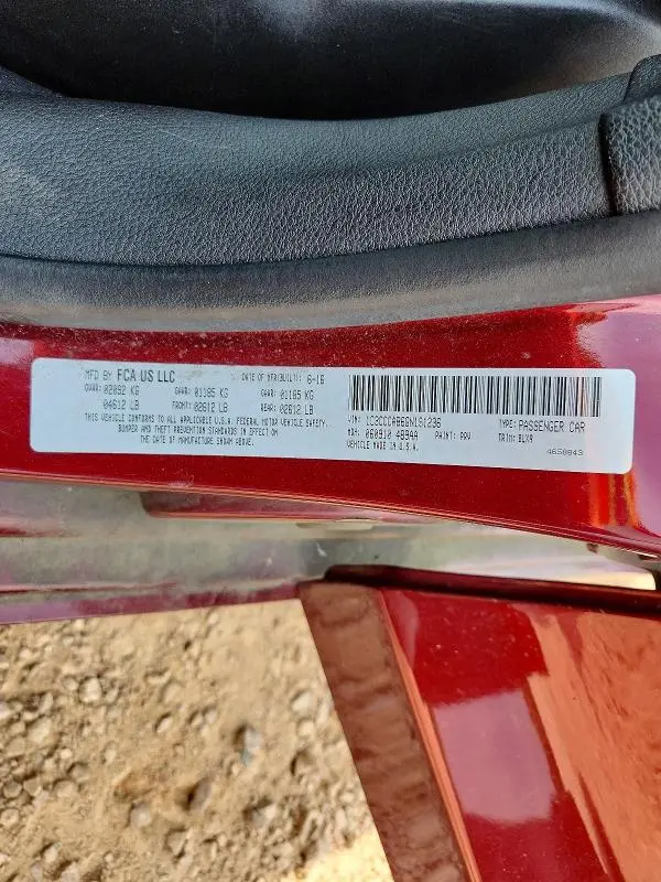 2016 CHRYSLER 200 LIMITED  
