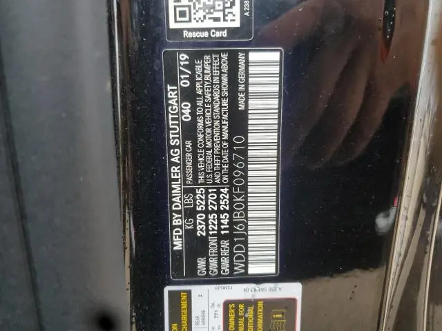 2019 MERCEDES-BENZ E 450 4MATIC  