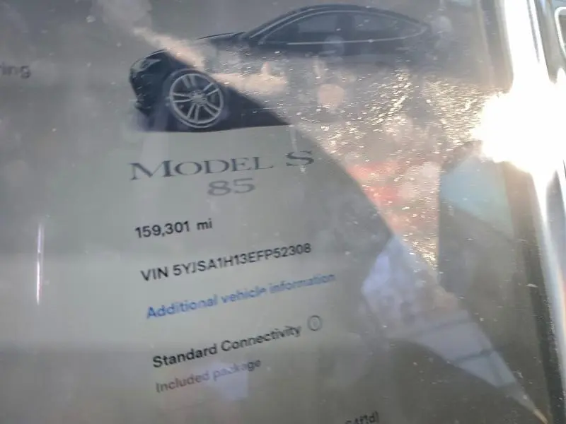 2014 TESLA MODEL S   