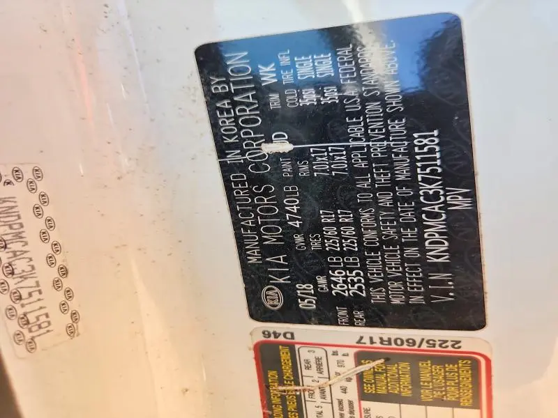 2019 KIA SPORTAGE LX  