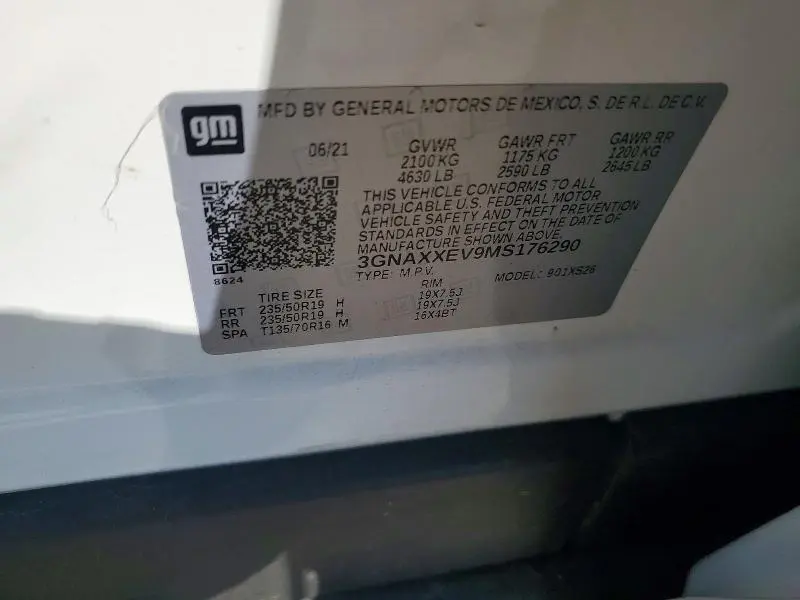 2021 CHEVROLET EQUINOX PREMIER  