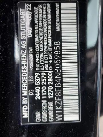 2022 MERCEDES-BENZ E 350 4MATIC  