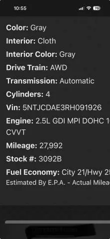 2024 HYUNDAI SANTA CRUZ SEL  