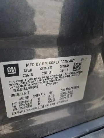 2018 BUICK ENCORE ESSENCE  