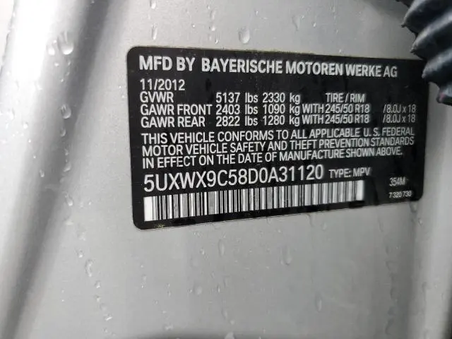 2013 BMW X3 XDRIVE28I  