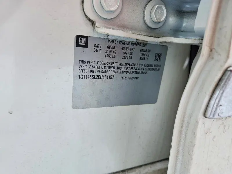 2014 CHEVROLET IMPALA LTZ  