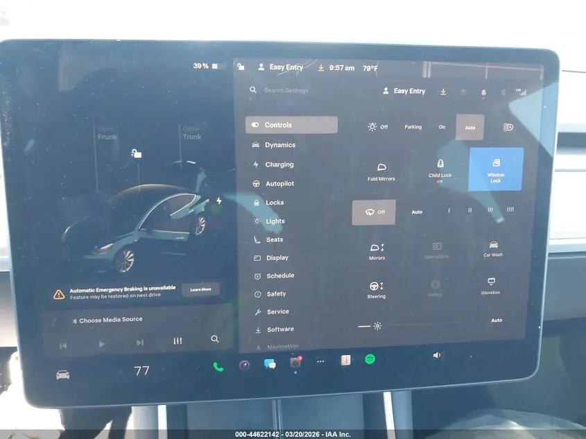 2019 TESLA MODEL 3 LONG RANGE/MID RANGE/STANDARD RANGE/STANDARD RANGE PLUS