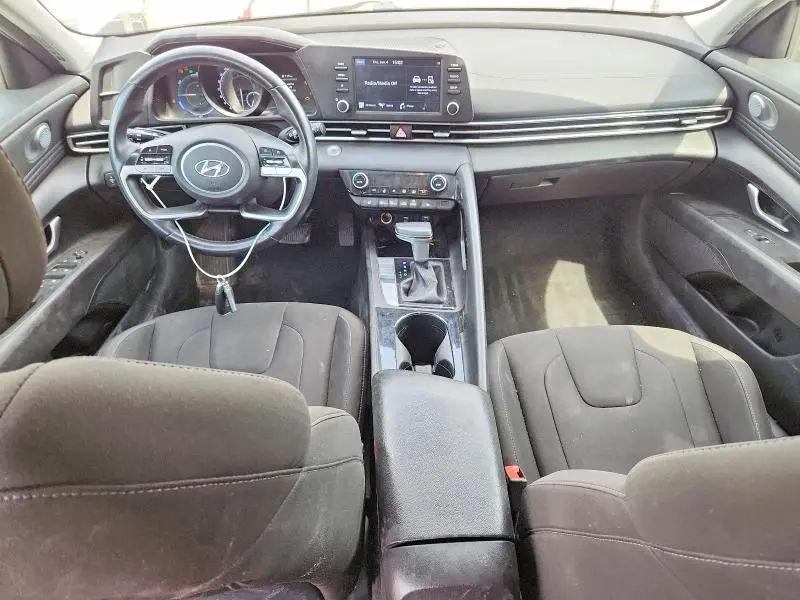 2021 HYUNDAI ELANTRA BLUE  
