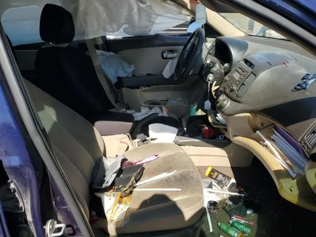 2010 HYUNDAI ELANTRA BLUE  