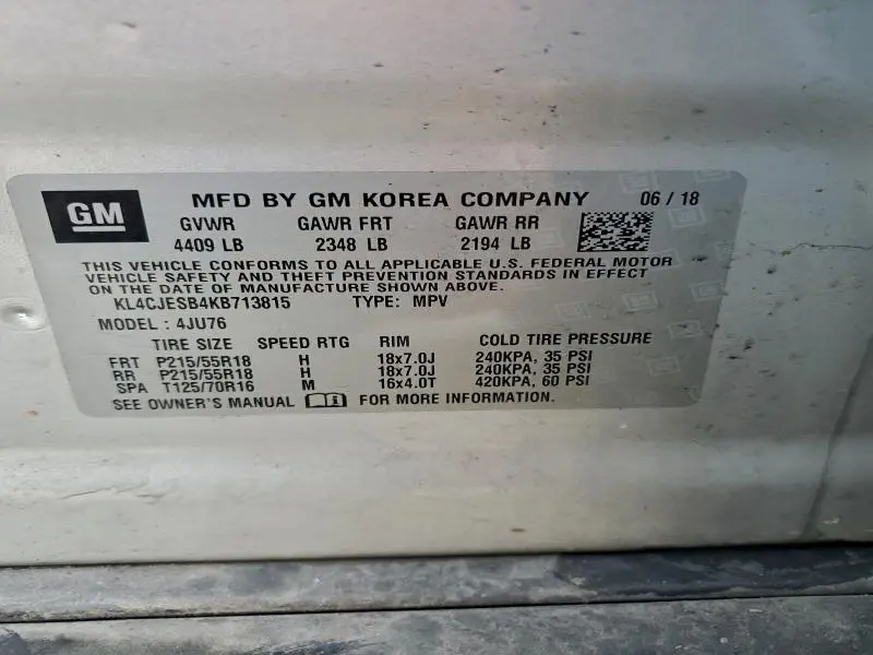 2019 BUICK ENCORE PREFERRED  