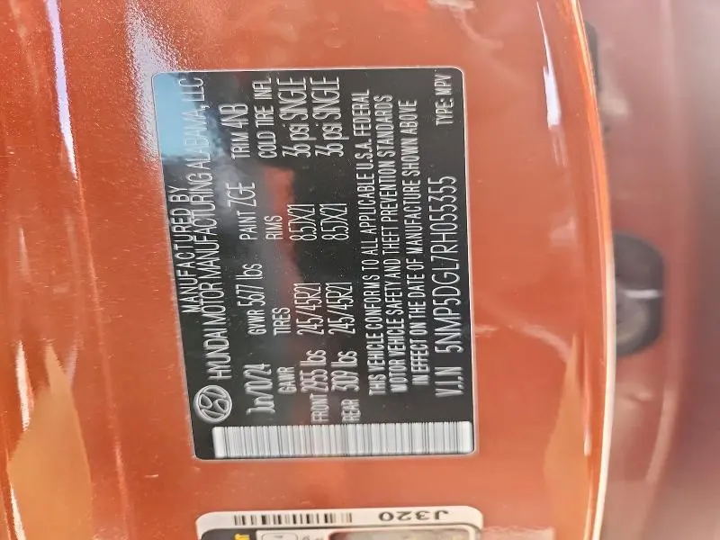 2024 HYUNDAI SANTA FE CALLIGRAPHY  