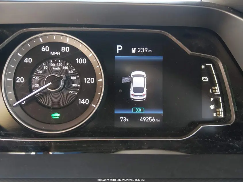 2021 HYUNDAI IONIQ HYBRID BLUE