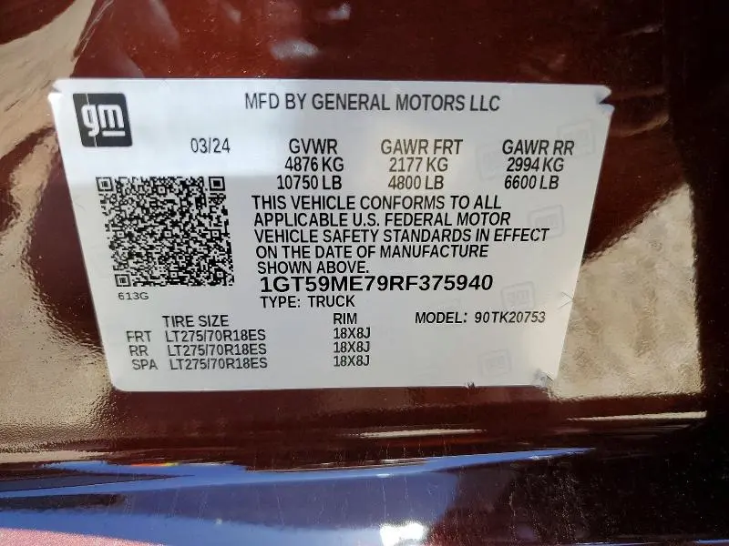 2024 GMC SIERRA K2500 SLE  