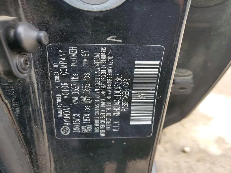 2013 HYUNDAI ACCENT GLS  