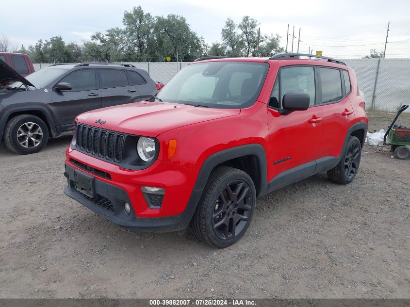 2021 JEEP RENEGADE 80TH ANNIVERSARY 4X4