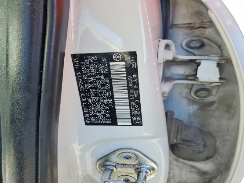 2013 TOYOTA PRIUS C TWO  