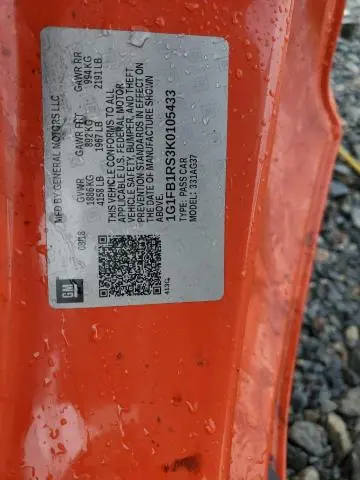 2019 CHEVROLET CAMARO LS  