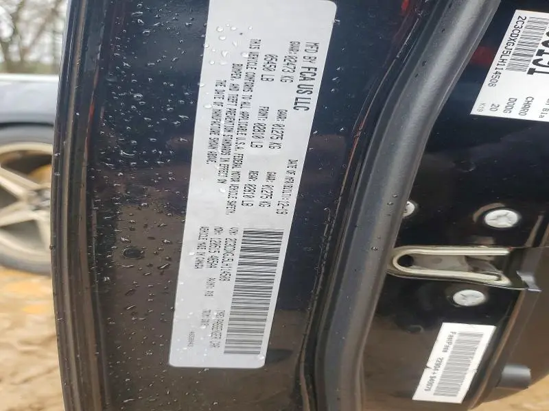 2020 DODGE CHARGER SCAT PACK  