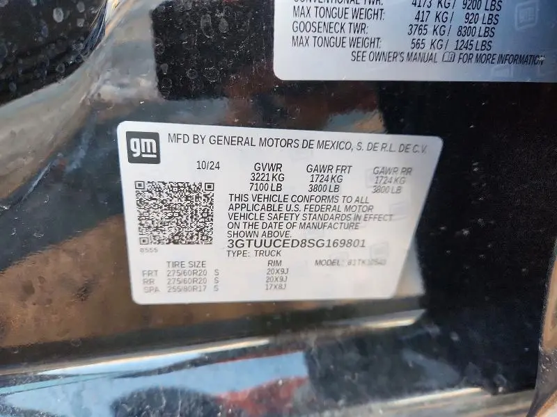 2025 GMC SIERRA K1500 ELEVATION  