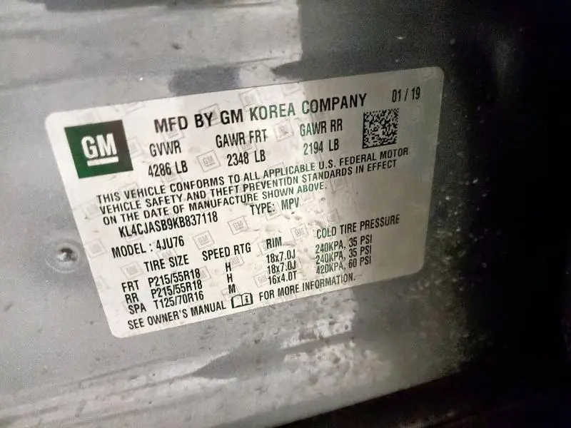 2019 BUICK ENCORE PREFERRED  