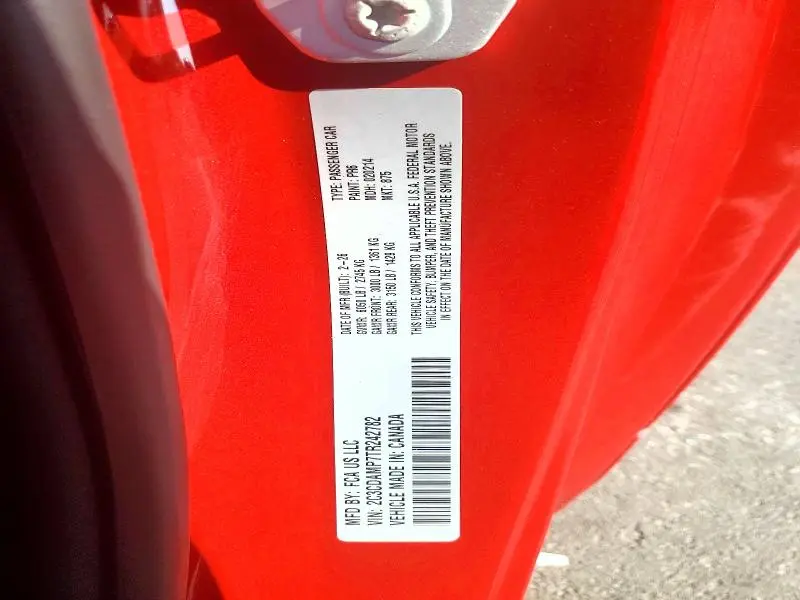 2026 DODGE CHARGER SCAT PACK  
