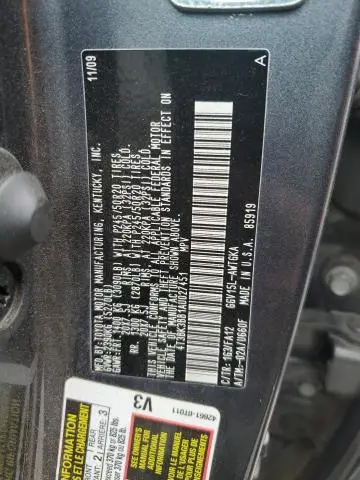 2010 TOYOTA VENZA   