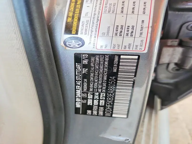 2014 MERCEDES-BENZ E 350  