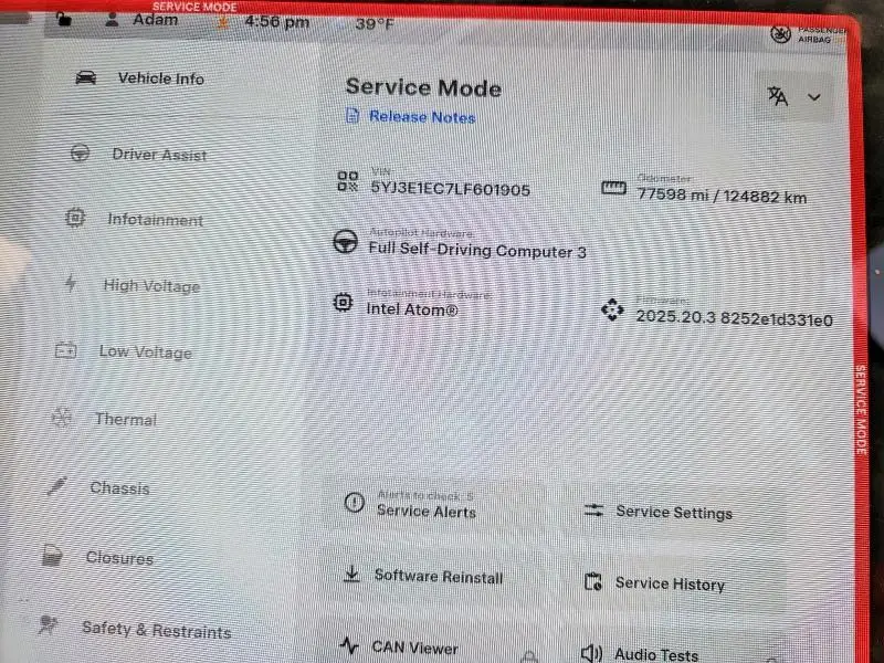 2020 TESLA MODEL 3   
