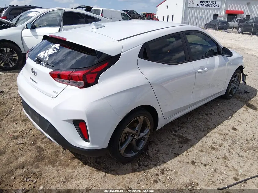 2019 HYUNDAI VELOSTER 2.0