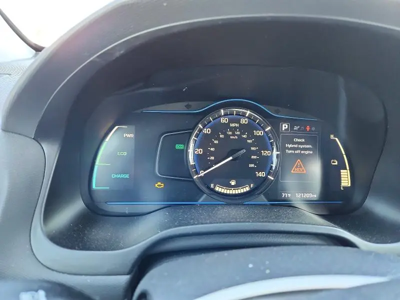 2017 HYUNDAI IONIQ BLUE  