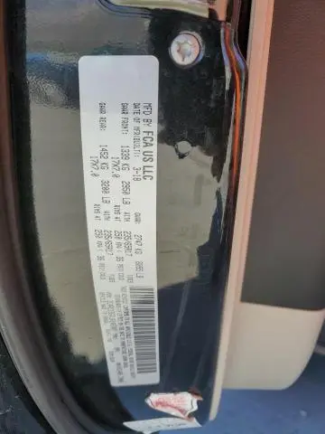 2018 CHRYSLER PACIFICA TOURING L  