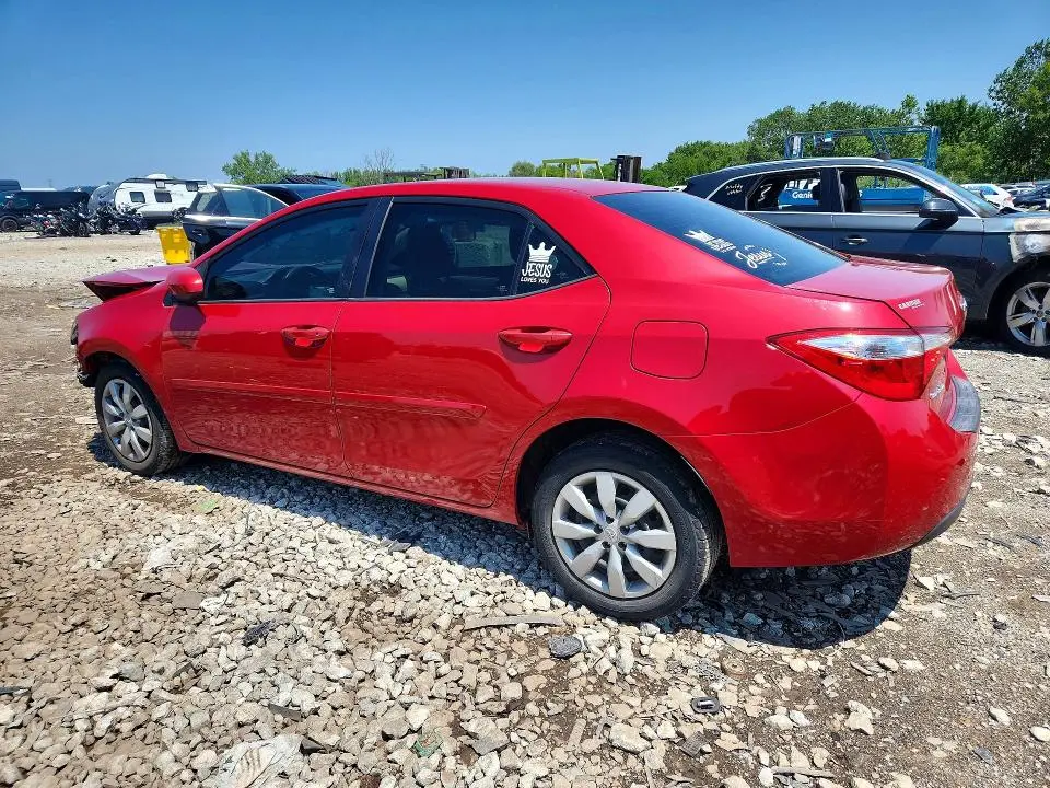 2016 TOYOTA COROLLA LE  