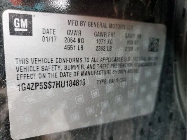 2017 BUICK LACROSSE ESSENCE  