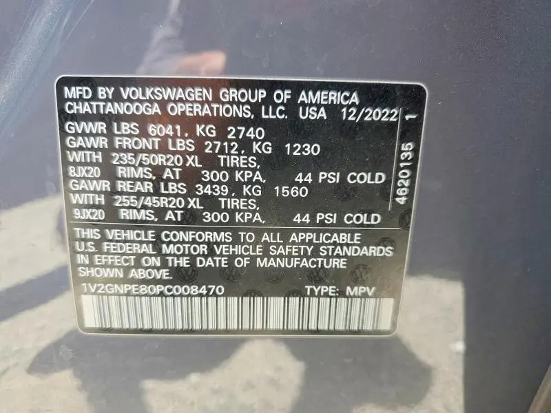 2023 VOLKSWAGEN ID.4 PRO S  