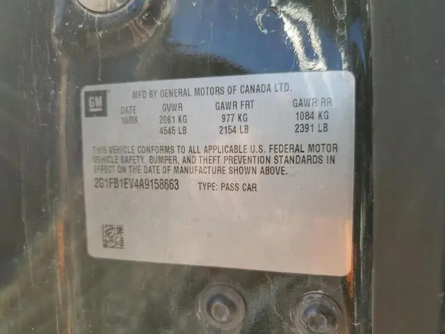 2010 CHEVROLET CAMARO LT  