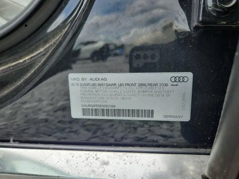2014 AUDI A8 L QUATTRO  