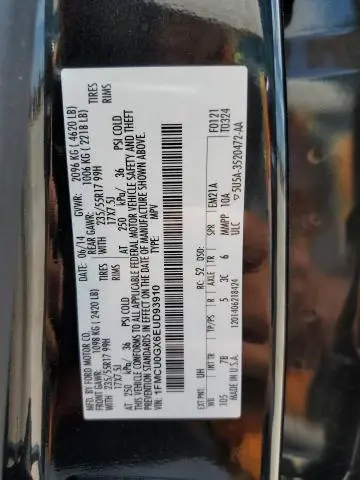 2014 FORD ESCAPE SE  